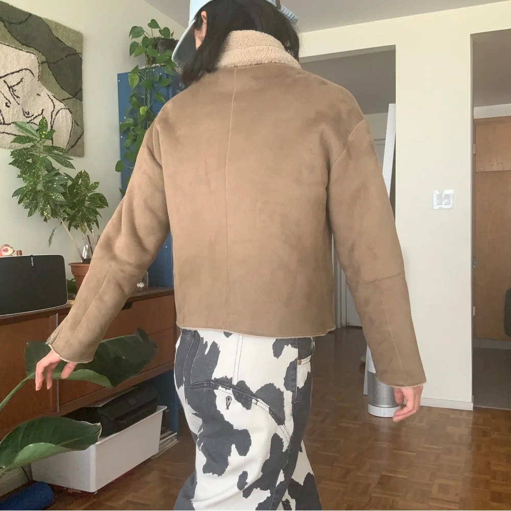 Zara Shearling Jacket - Picture 5 of 6